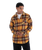 The Hurley Mens Heavy Weight Flannel Shirt in Yellow