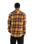 The Hurley Mens Heavy Weight Flannel Shirt in Yellow