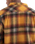 The Hurley Mens Heavy Weight Flannel Shirt in Yellow
