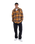 The Hurley Mens Heavy Weight Flannel Shirt in Yellow
