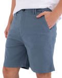 The Hurley Mens H2O Regular Walkshorts in Grey Teal