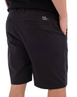 The Hurley Mens Icon Baggy Walkshorts in Black