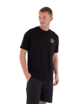 The Hurley Mens Icon Baggy Walkshorts in Black