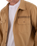 The Hurley Mens Woven Long Sleeve Overshirt in Khaki