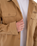 The Hurley Mens Woven Long Sleeve Overshirt in Khaki