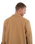 The Hurley Mens Woven Long Sleeve Overshirt in Khaki