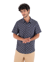 The Hurley Mens Printing Press Arbore Shirt in Black