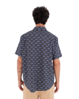 The Hurley Mens Printing Press Arbore Shirt in Black