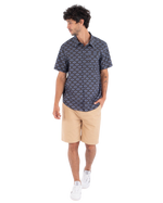 The Hurley Mens Printing Press Arbore Shirt in Black