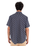 The Hurley Mens Printing Press Arbore Shirt in Destroyer
