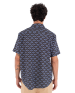The Hurley Mens Printing Press Arbore Shirt in Destroyer