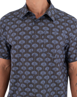 The Hurley Mens Printing Press Arbore Shirt in Destroyer