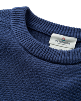 The Passenger Womens Cove 2.0 Knitted Jumper in Rich Navy