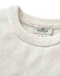 The Passenger Womens Cove 2.0 Knitted Jumper in Off White