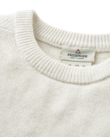 The Passenger Womens Cove 2.0 Knitted Jumper in Off White