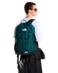 The The North Face Mens Borealis Classic Backpack in Pacific Teal & Restorative Teal