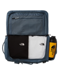 The The North Face Base Camp Voyager 42L Duffel in Granite Grey & Frost Grey