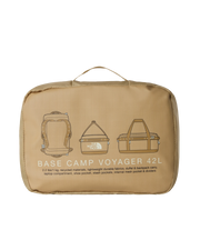 The The North Face Base Camp Voyager 42L Duffel Bag in Khaki Stone