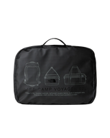 The The North Face Base Camp Voyager 62L Duffel in TNF Black & Asphalt Grey