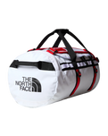 The The North Face Base Camp Medium Duffel Bag in TNF White & TNF Black