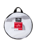 The The North Face Base Camp Medium Duffel Bag in TNF White & TNF Black