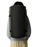 The The North Face Base Camp Large Duffel Bag in New Taupe Green & TNF Black