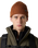 Fisherman Beanie in Burnt Umber