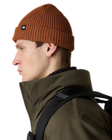 Fisherman Beanie in Burnt Umber
