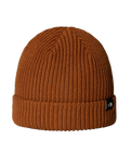 The The North Face Mens Fisherman Beanie in Burnt Umber