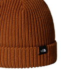 The The North Face Mens Fisherman Beanie in Burnt Umber
