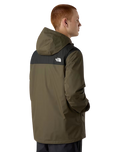 Antora Jacket in New Taupe Green & TNF Black