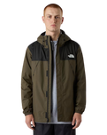 Antora Jacket in New Taupe Green & TNF Black