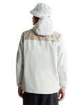 Antora Jacket in Cumulus Cloud & Stone Slab