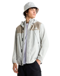 Antora Jacket in Cumulus Cloud & Stone Slab