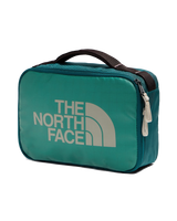 Base Camp Voyager Wash Bag in Pacific Teal, Dark Chestnut & Stone Slab