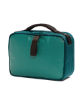 Base Camp Voyager Wash Bag in Pacific Teal, Dark Chestnut & Stone Slab