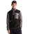The The North Face Mens Yumiori 1/4 Zip Fleece Jacket in Black & Smoked Pearl