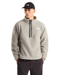 Fleeski 1/4 Zip Pullover Fleece Jacket in Stone