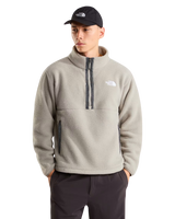 Fleeski 1/4 Zip Pullover Fleece Jacket in Stone