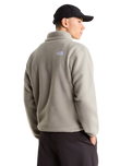 Fleeski 1/4 Zip Pullover Fleece Jacket in Stone