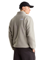 Fleeski 1/4 Zip Pullover Fleece Jacket in Stone