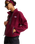 Fleeski 1/4 Zip Pullover Fleece Jacket in Burgundy Crush
