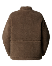 The The North Face Womens Extreme Pile Full Zip Fleece Jacket in Mocha Brown