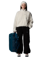 The The North Face Womens Extreme Pile 2 Zip Fleece Jacket in White Dune