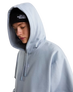 Essential Hoodie in Frost Grey