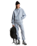 Essential Hoodie in Frost Grey