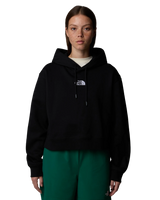 The The North Face Womens Essential Cropped Hoodie in TNF Black
