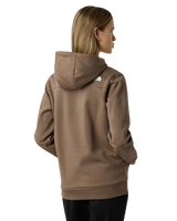 Simple Dome Hoodie in Mocha Brown