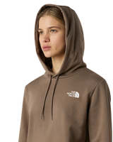 Simple Dome Hoodie in Mocha Brown