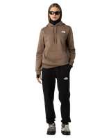 Simple Dome Hoodie in Mocha Brown